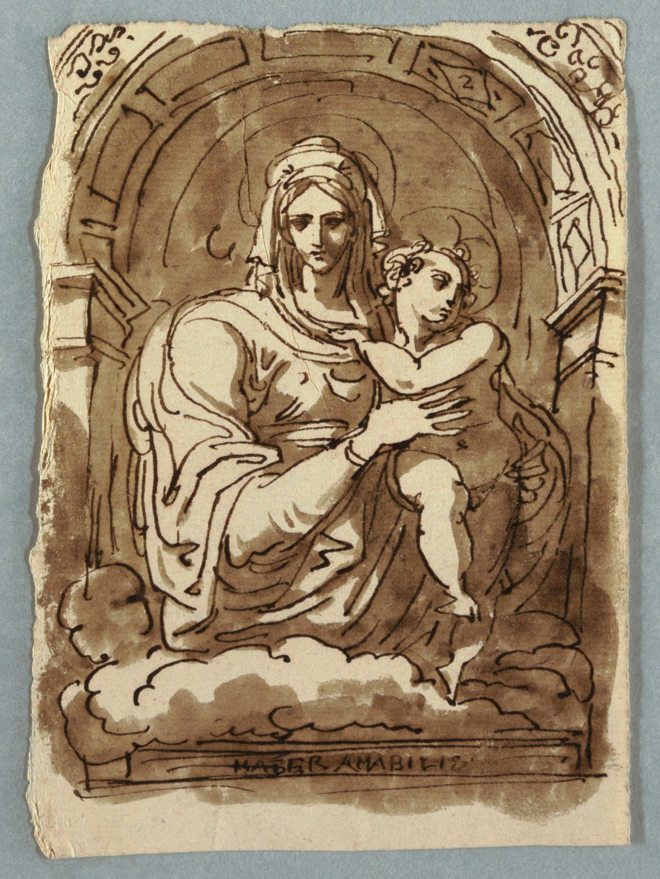 Madonna und Kind von Felice Giani