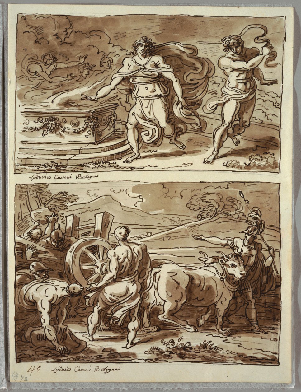 Die Lupercalischen Feste von Felice Giani