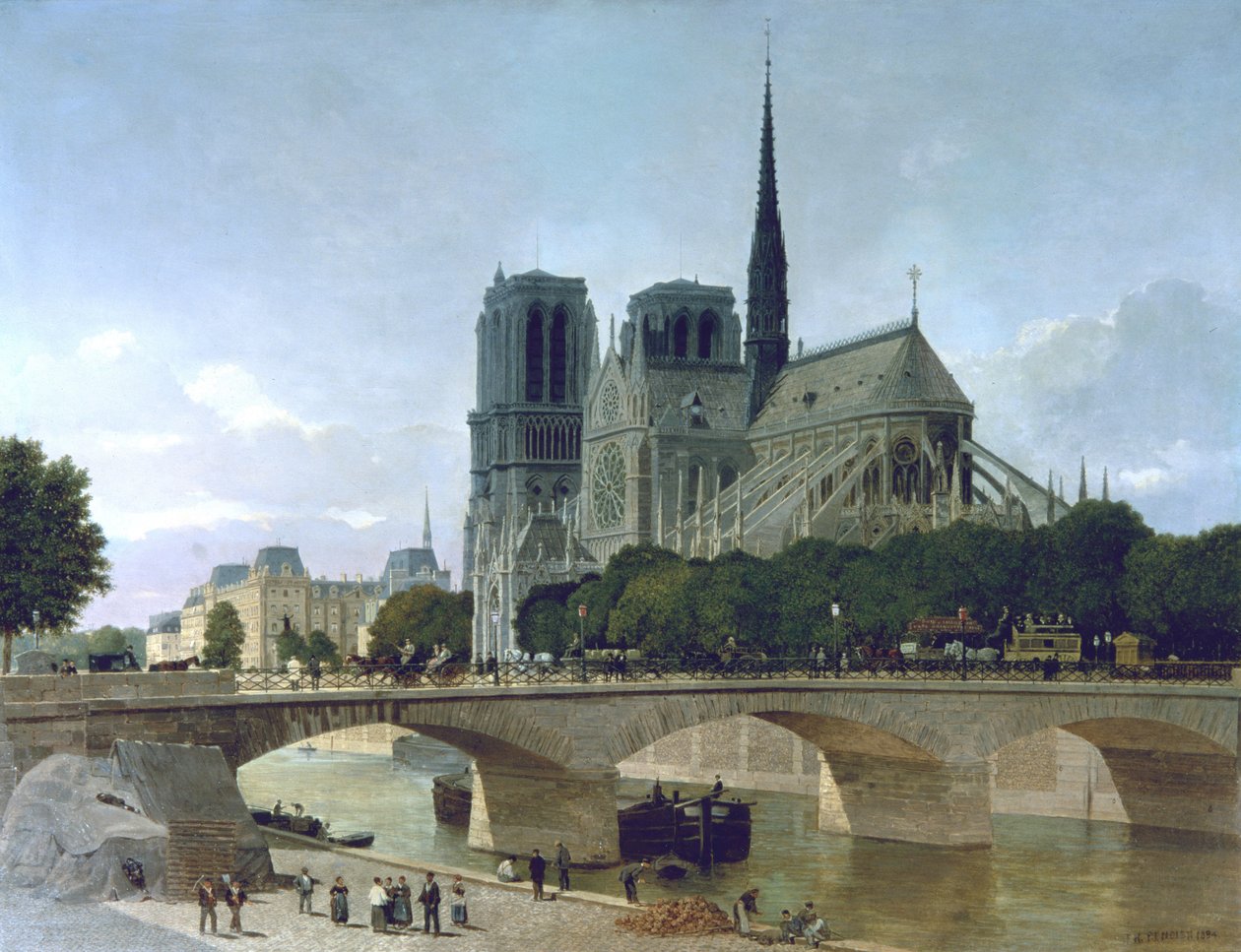 Notre Dame, Paris von Felix Benoist