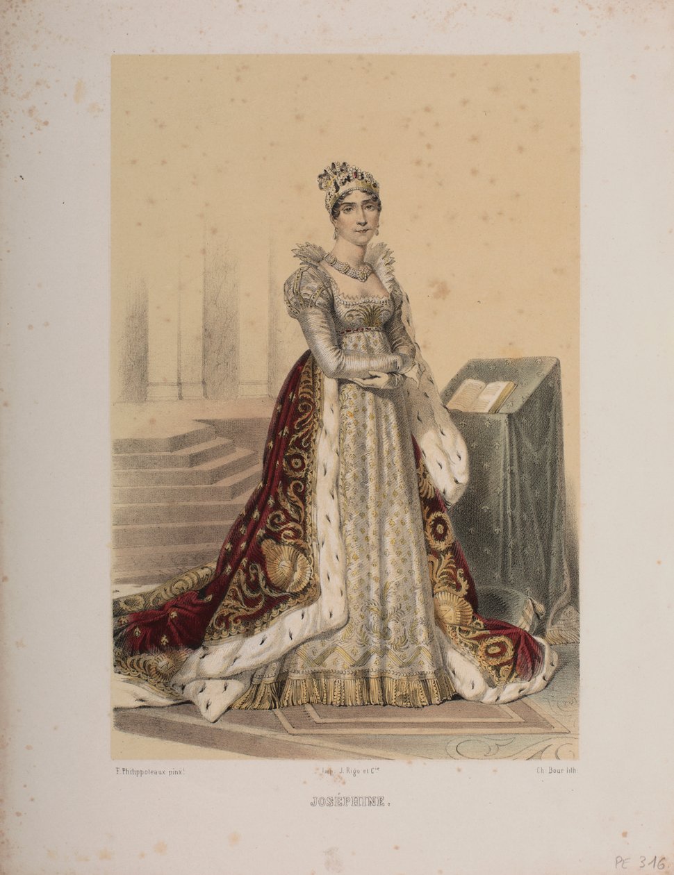 Joséphine von Felix Philippoteaux