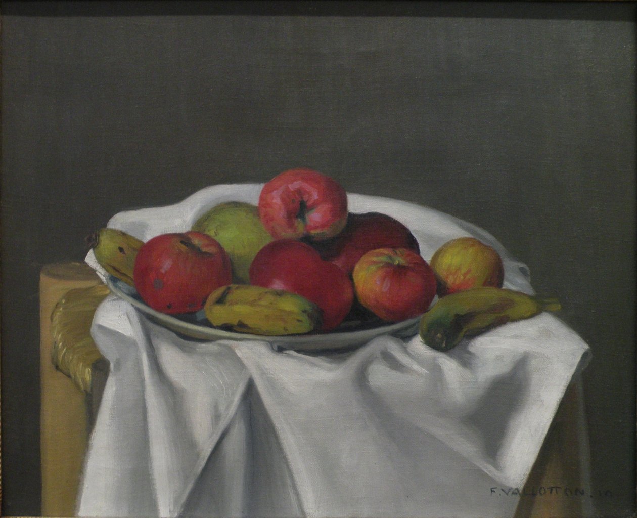 Stillleben mit Äpfeln von Felix Edouard Vallotton