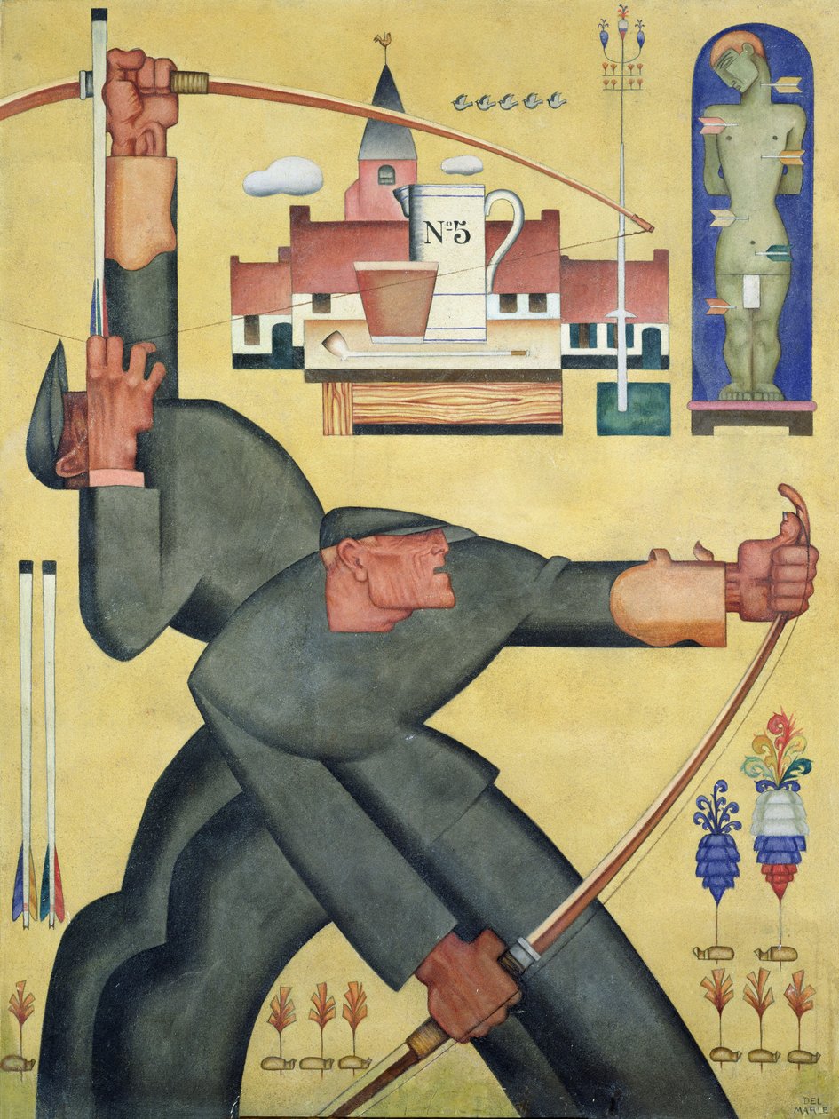 Bogenschützen von Felix Del Marle