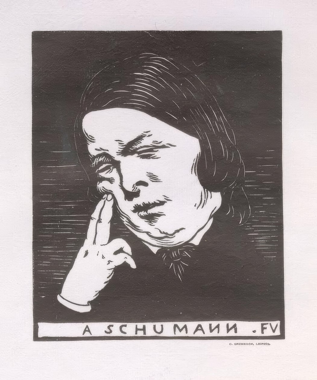 A Schumann von Felix Edouard Vallotton