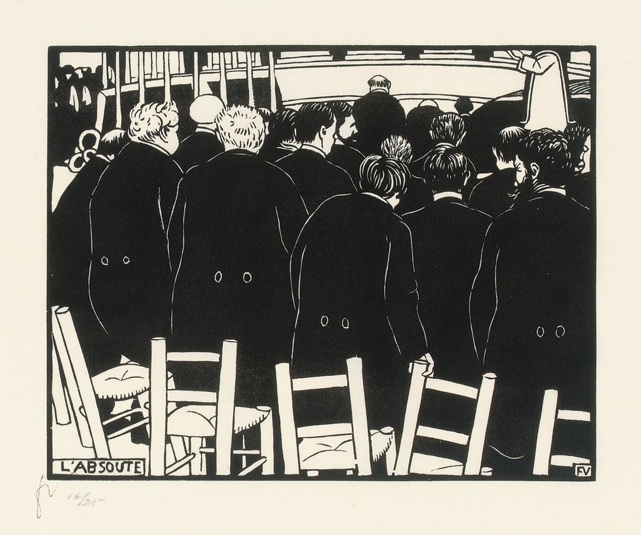 Absolution von Felix Edouard Vallotton