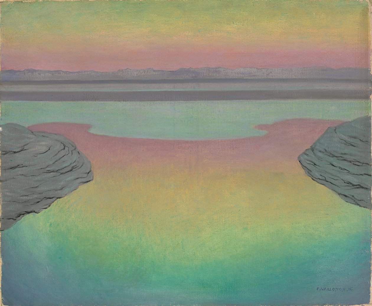 Flutlicht im Abendlicht, 1915 von Felix Edouard Vallotton