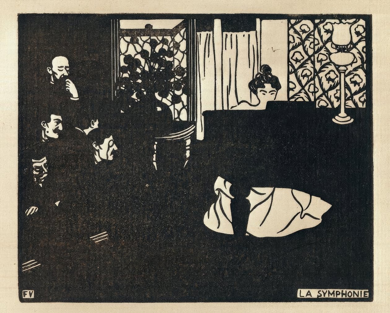 Die Symphonie von Felix Edouard Vallotton