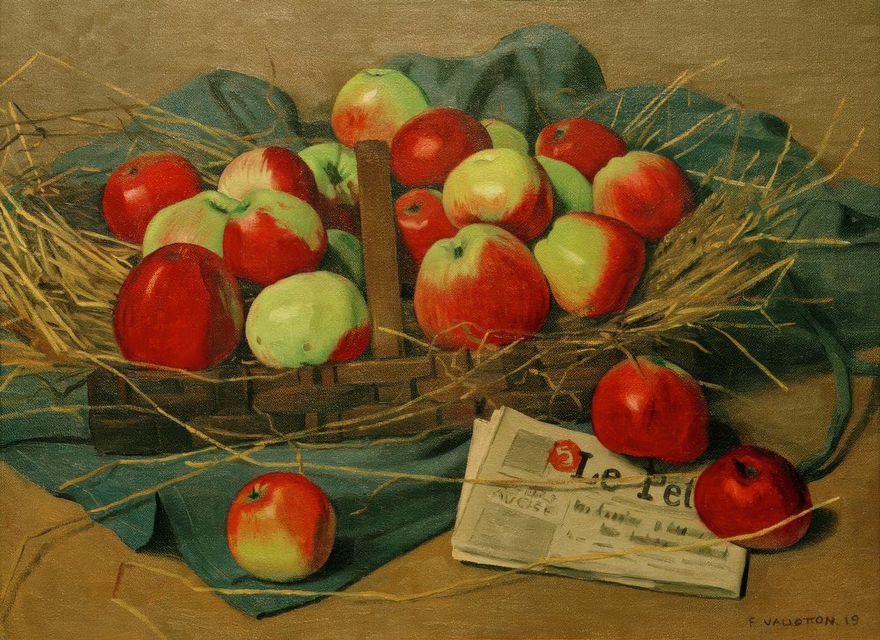 Äpfel von Felix Edouard Vallotton