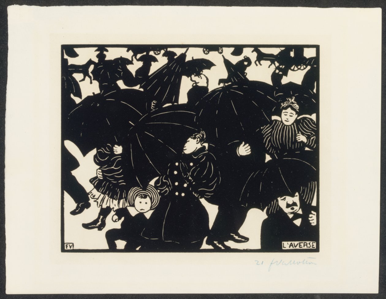 Regen von Felix Edouard Vallotton