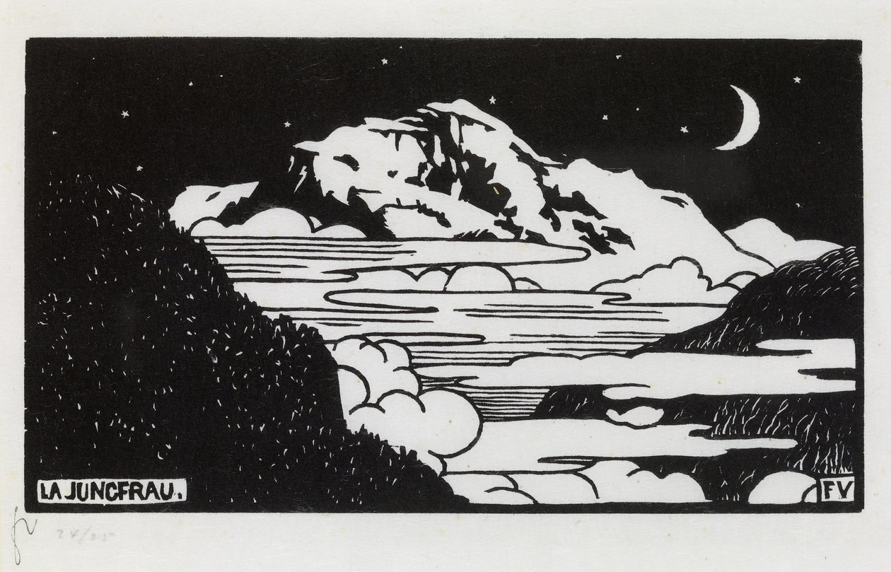 Die Jungfrau von Felix Edouard Vallotton