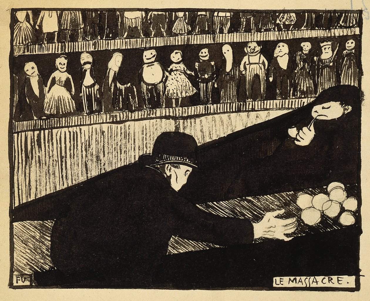 Das Massaker von Felix Edouard Vallotton