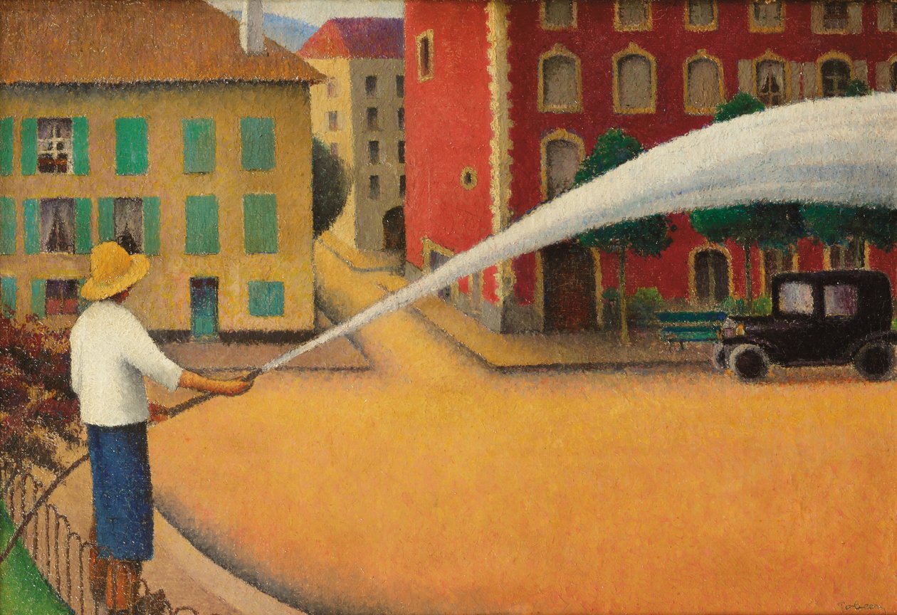 Der Sprinkler, ca. 1925 von Felix Elie Tobeen
