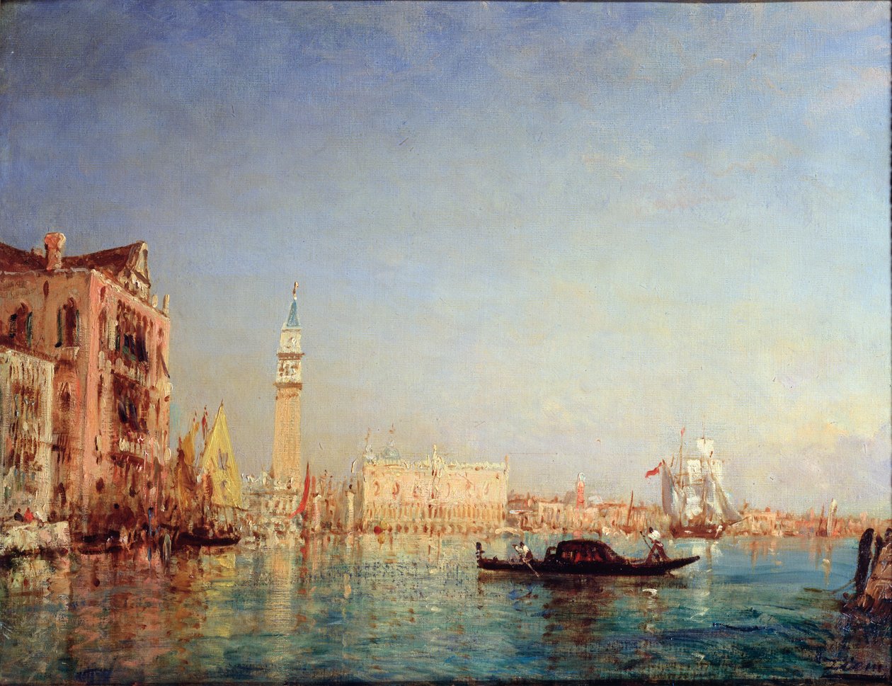 Venedig, 19. Jahrhundert von Félix Ziem