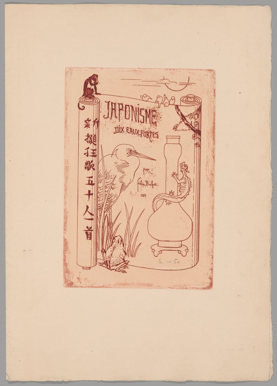 Japonismus von Felix Hilaire Buhot