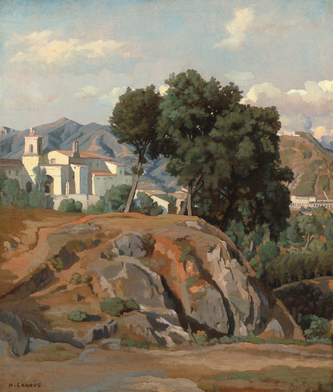 Ansicht von La Cava, ca. 1840 von Felix Hippolyte Lanoue
