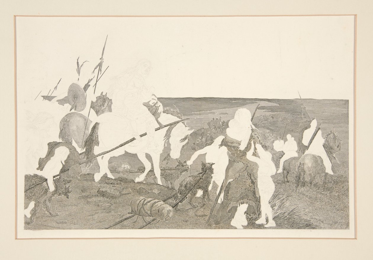 (Überquerung der Ebene) von Felix O. C. Darley