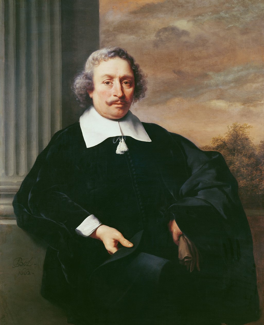 Porträt eines Mannes, 1662 von Ferdinand Bol