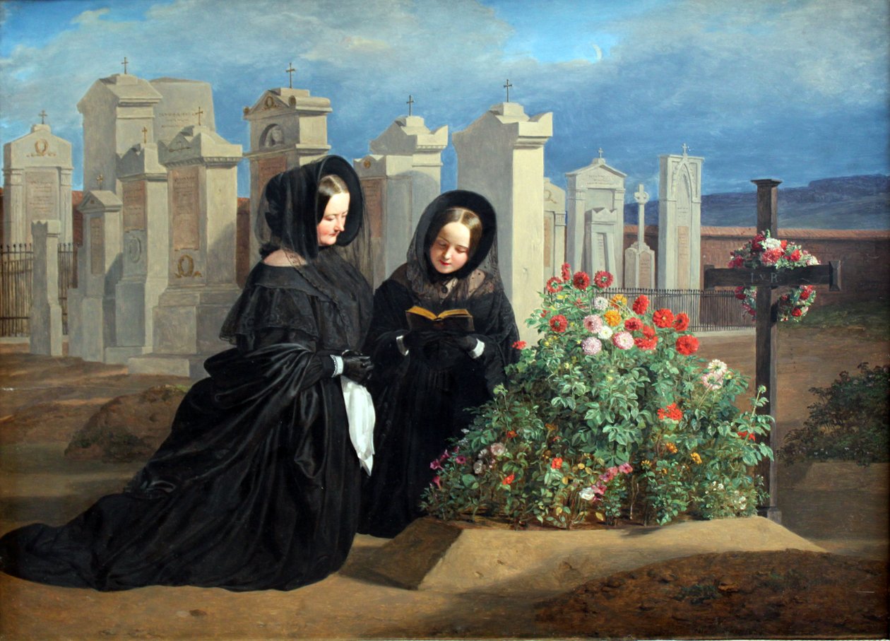 Am Allerseelentag von Ferdinand Georg Waldmuller
