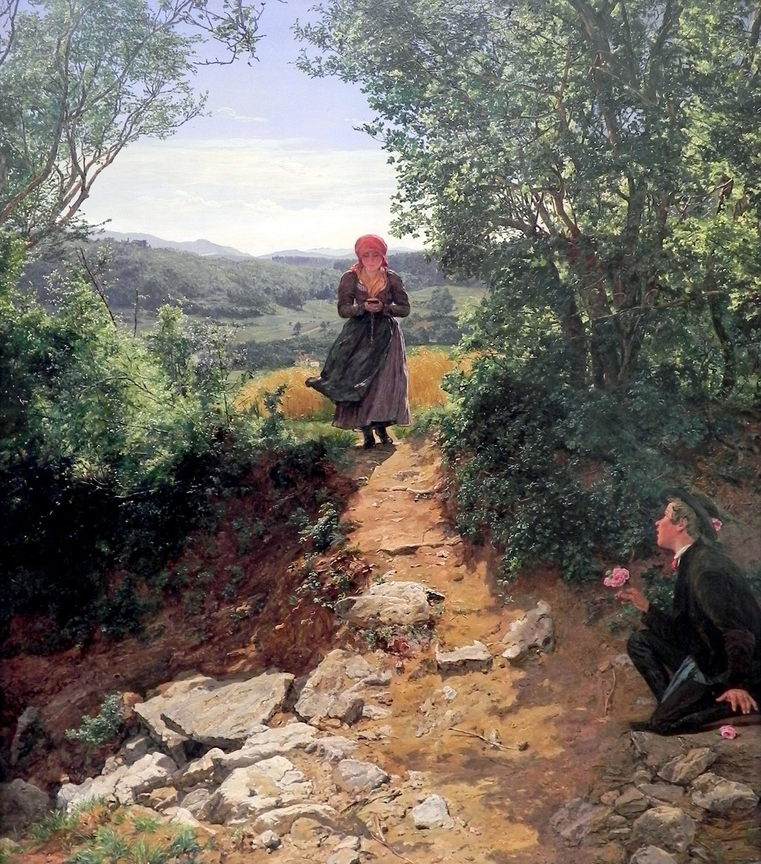 Der Erwartete von Ferdinand Georg Waldmuller