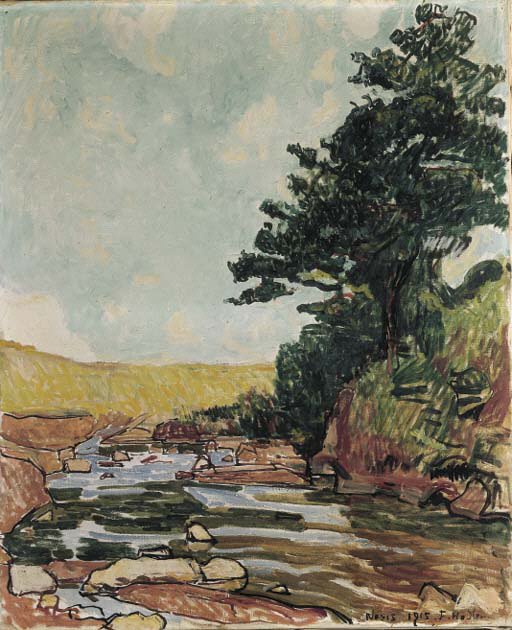 Bach bei Neris von Ferdinand Hodler