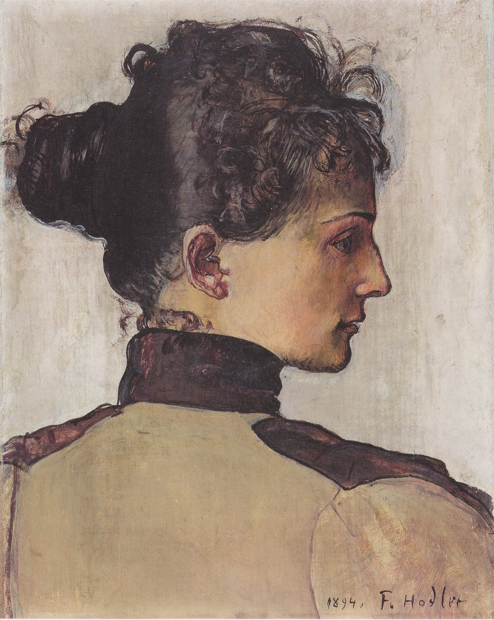 Bildnis Berthe Jacques von Ferdinand Hodler