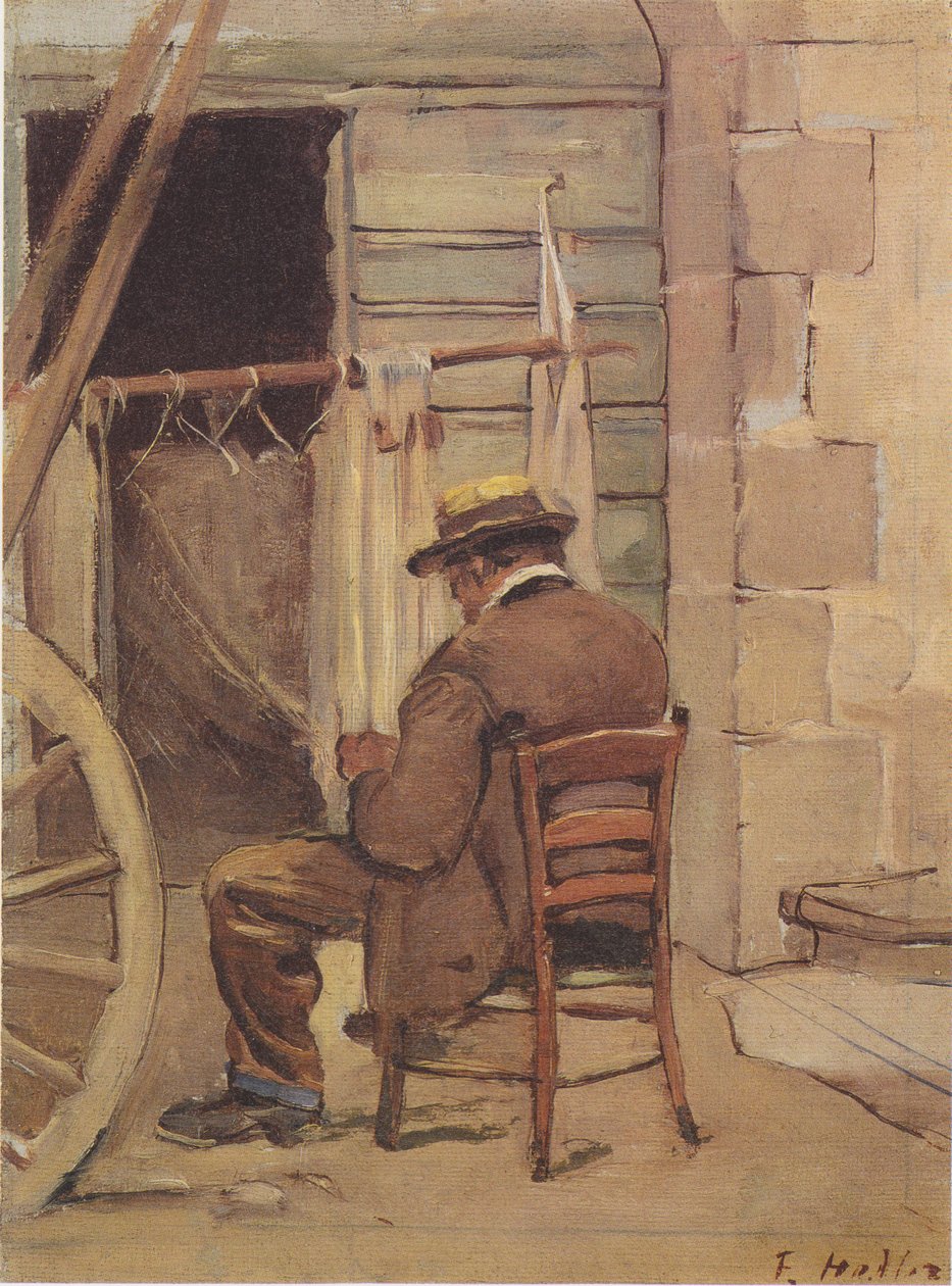 Der Netzflicker von Ferdinand Hodler
