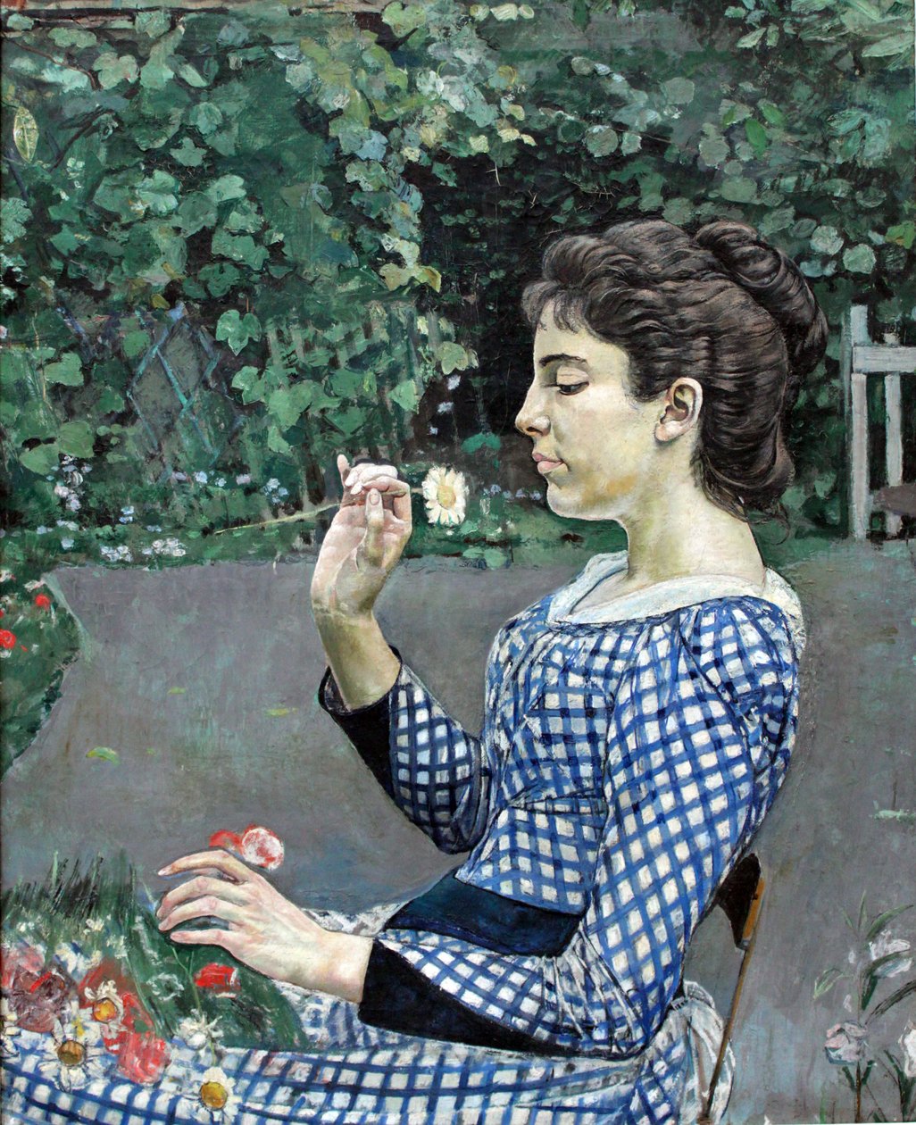 Porträt von Hélène Weiglé von Ferdinand Hodler