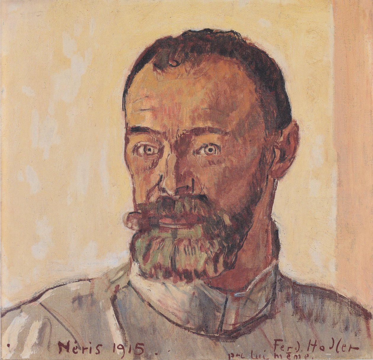 Selbstbildnis von Néris von Ferdinand Hodler