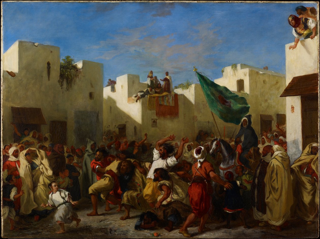 Fanatiker von Tanger, ca. 1837-38 von Ferdinand Victor Eugene Delacroix