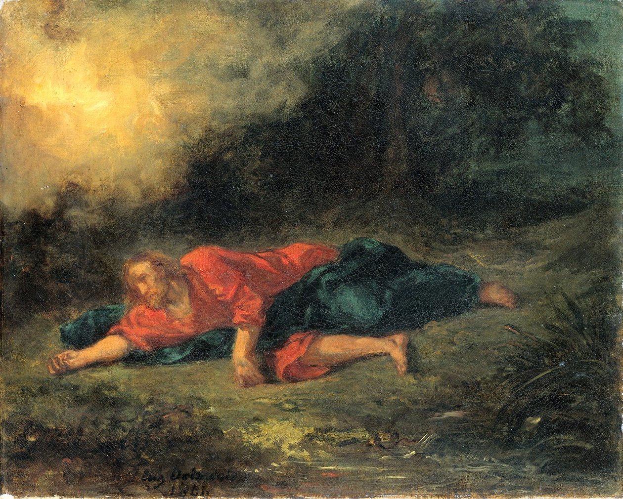 Die Agonie im Garten von Ferdinand Victor Eugene Delacroix