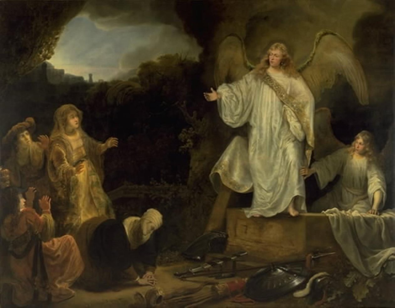 Die heiligen Frauen am Grab von Ferdinand Bol