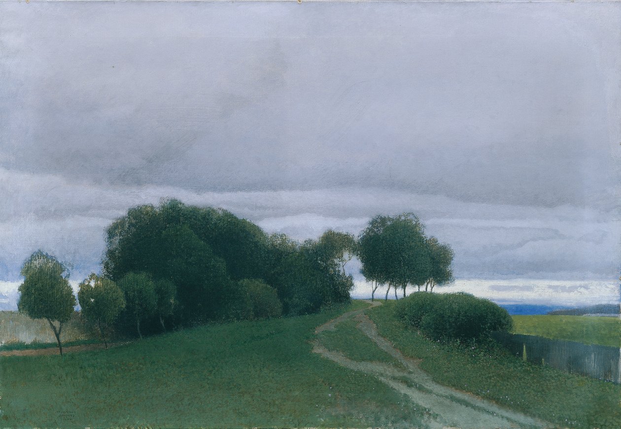 Trüber Abend von Ferdinand Brunner