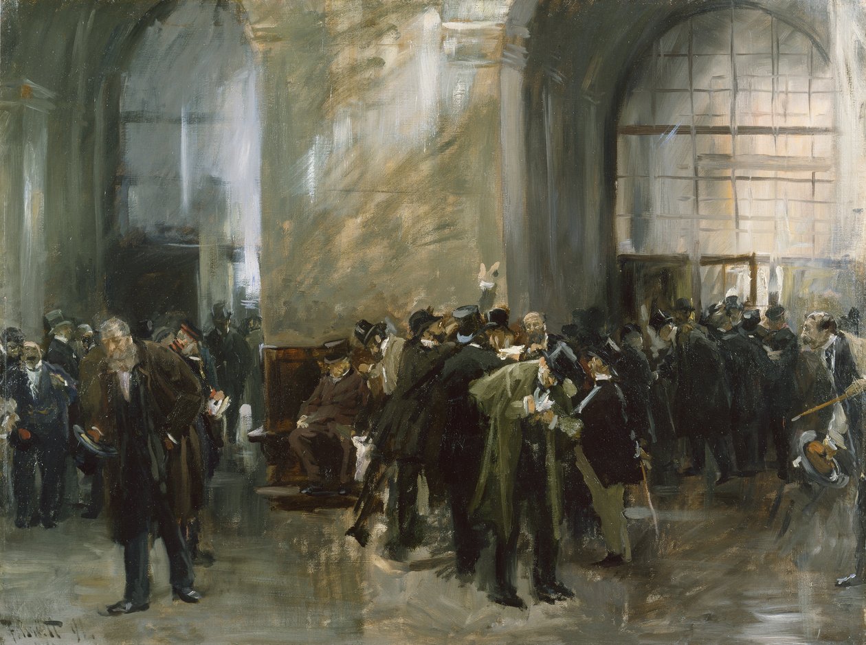 An der Börse von Ferdinand Brutt