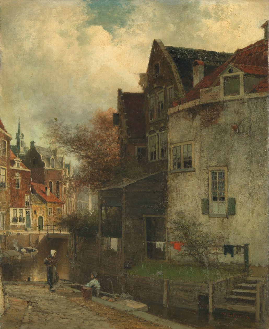 Stadtansicht von Ferdinand Carl Sierich