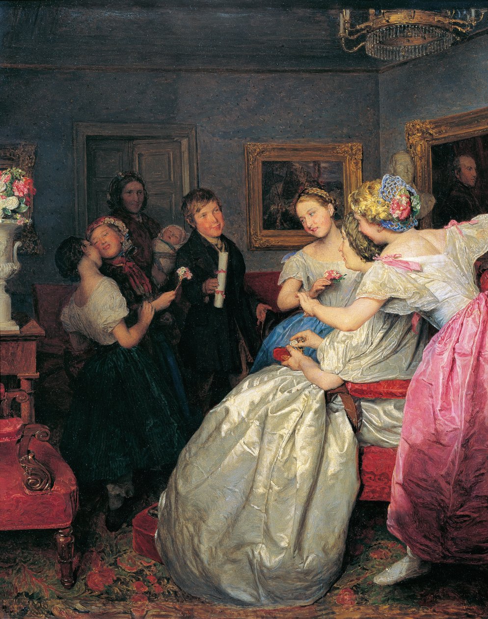 Arme Gratulanten von Ferdinand Georg Waldmuller