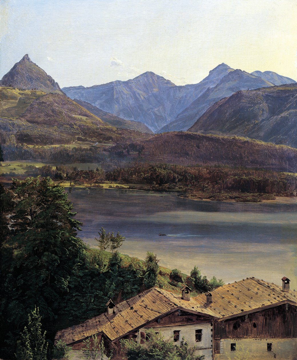 Wolfgangsee von Ferdinand Georg Waldmuller