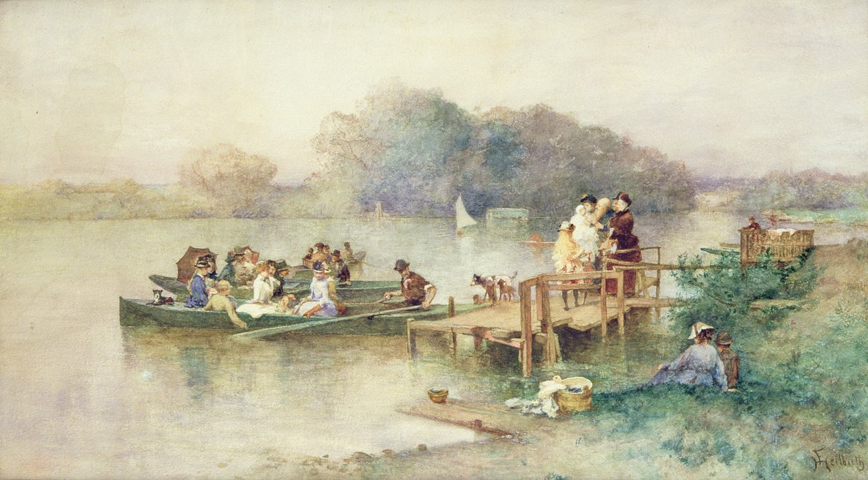 Die Hochzeitsgesellschaft von Ferdinand Heilbuth