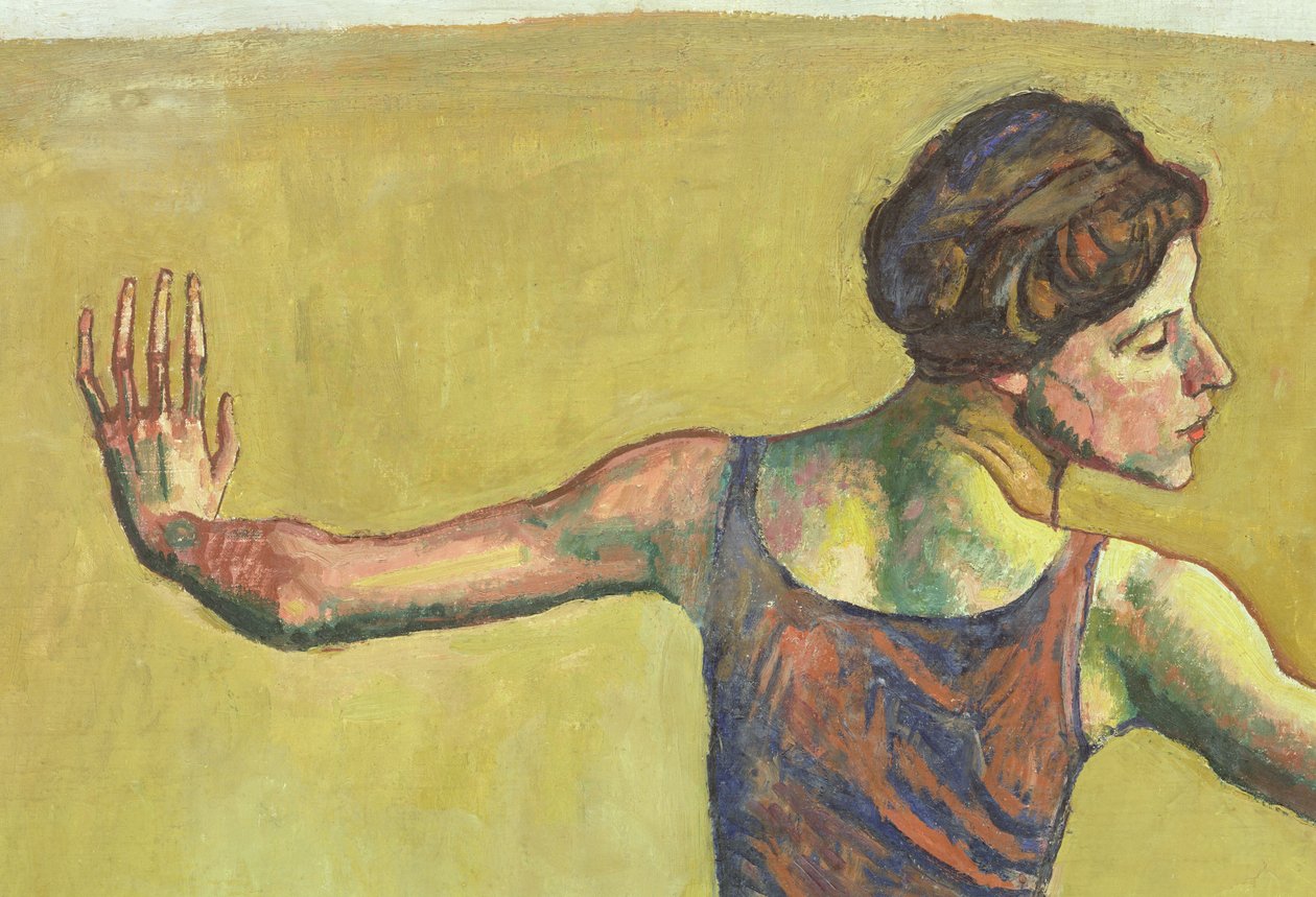 Femme Joyeuse (Detail) von Ferdinand Hodler
