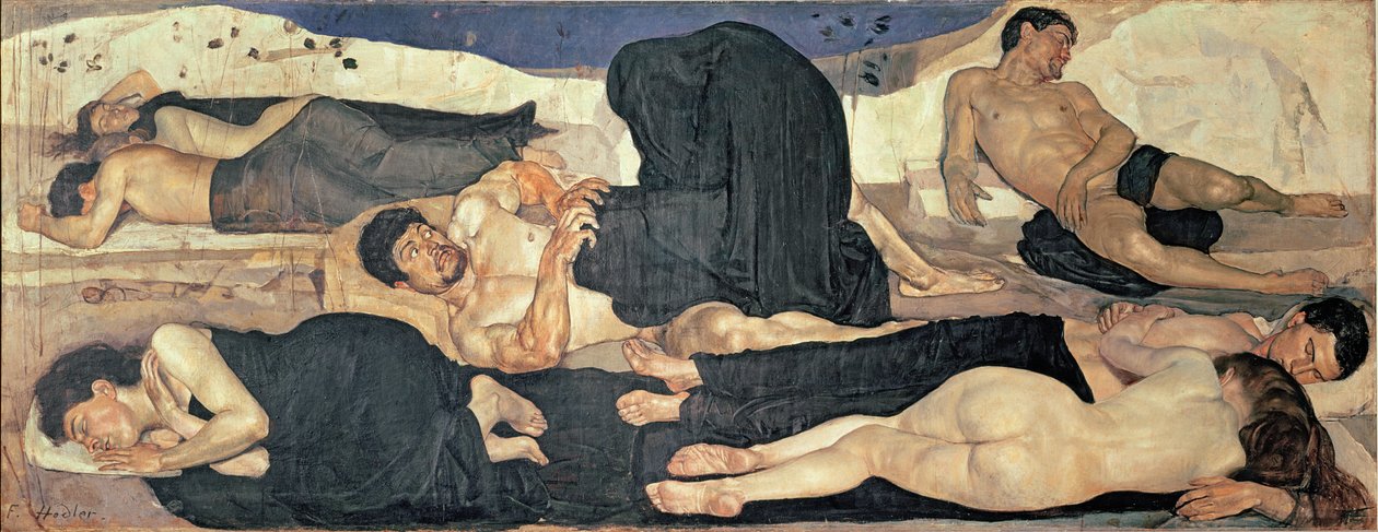 Nacht, 1890 von Ferdinand Hodler