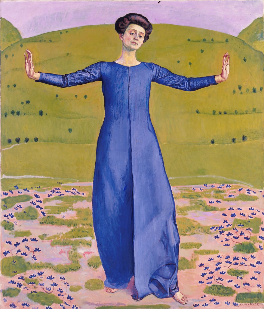 Lied aus der Ferne, 1906 von Ferdinand Hodler