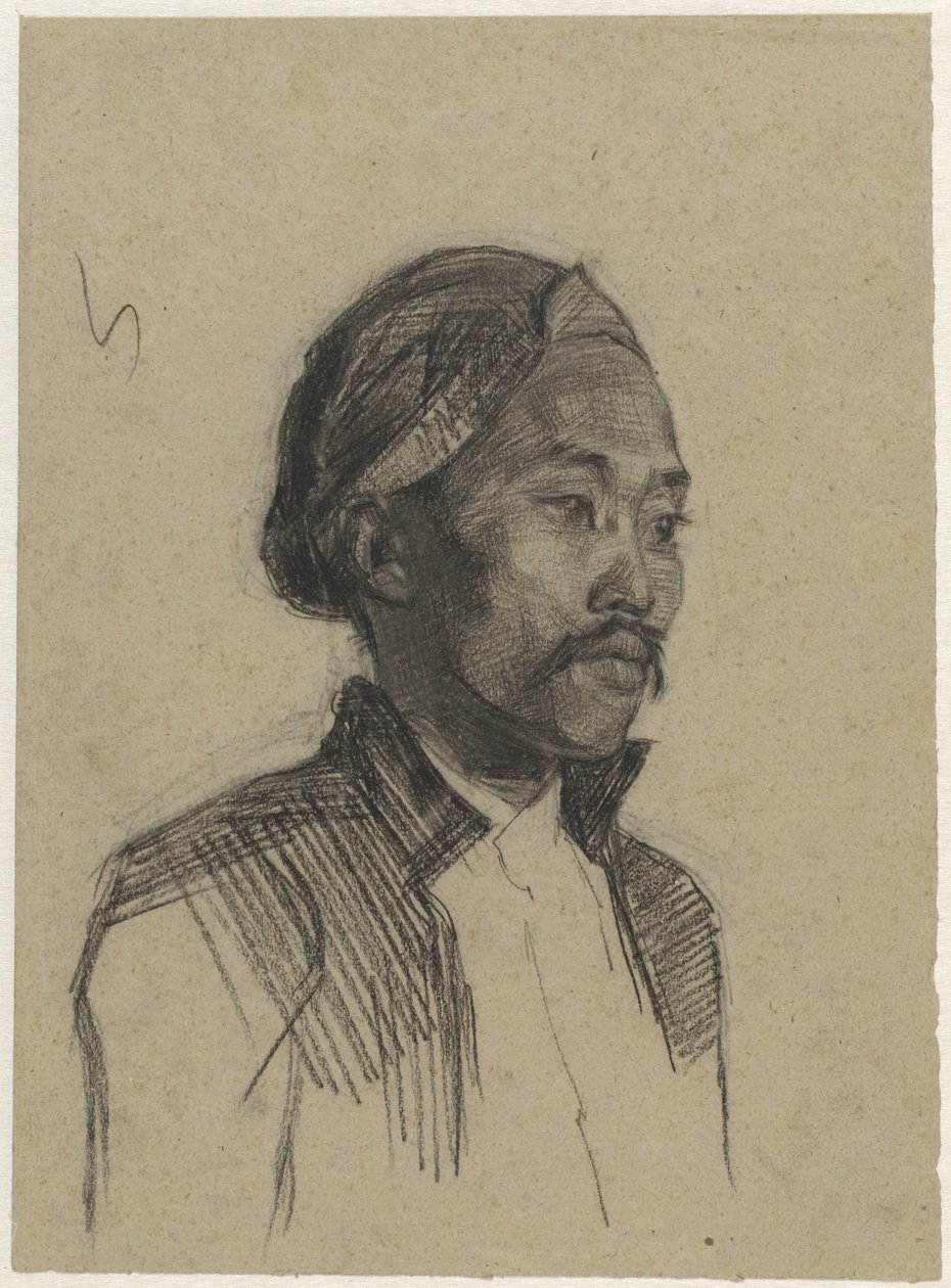 Studie eines Javaners von Ferdinand Oldewelt