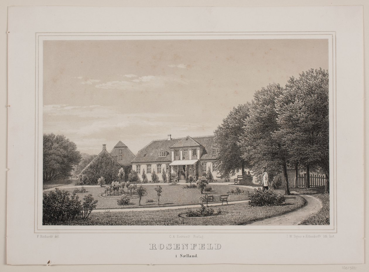 Rosenfeld in Seeland von Ferdinand Richardt
