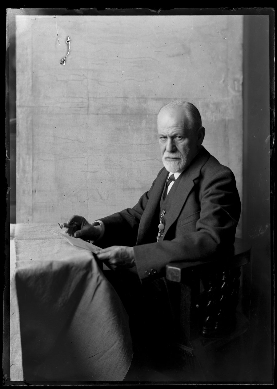 Bild von Sigmund Freud (1856-1939) von Ferdinand Schmutzer
