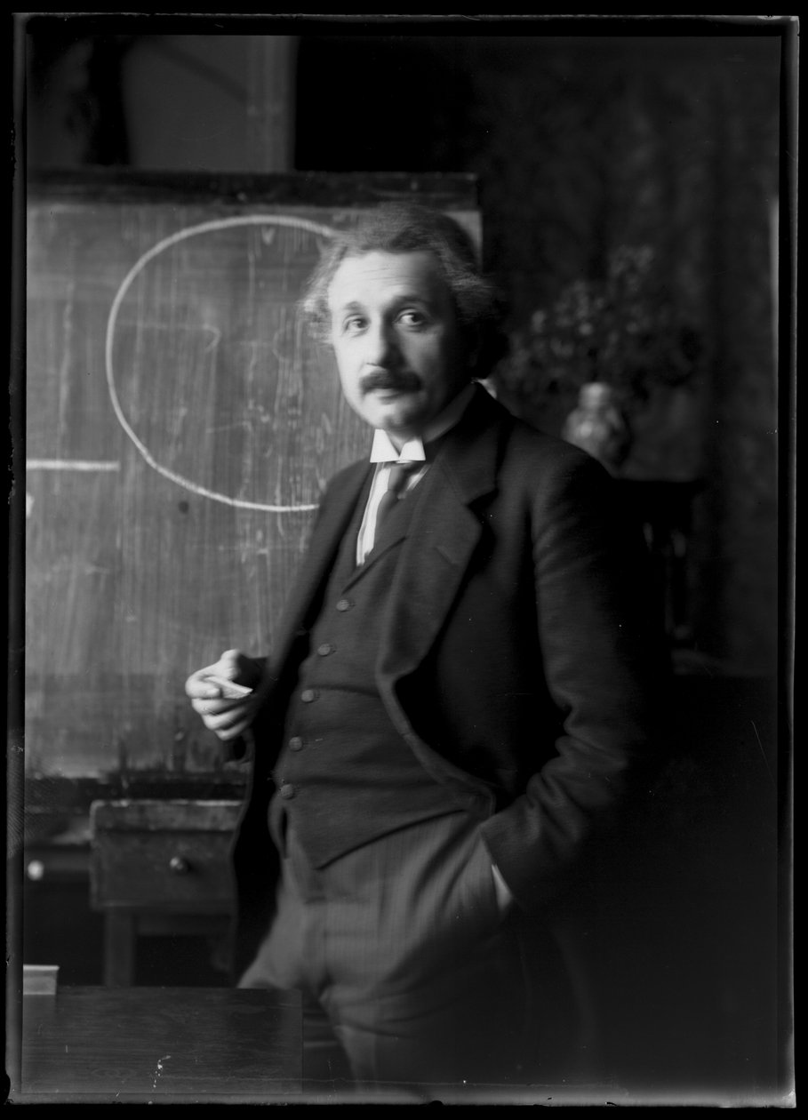 Albert Einstein (1879-1955) von Ferdinand Schmutzer