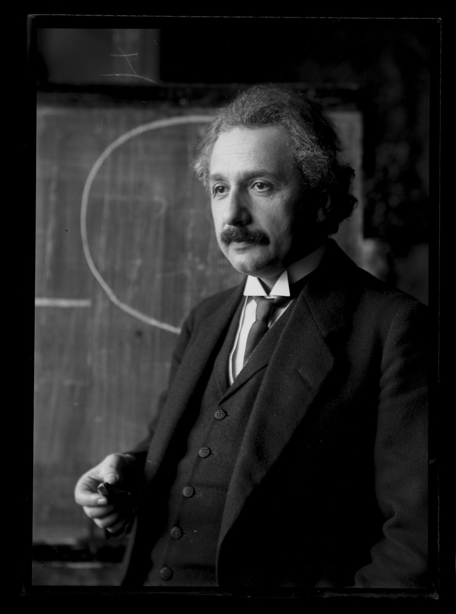 Bild von Albert Einstein (1879-1955) von Ferdinand Schmutzer