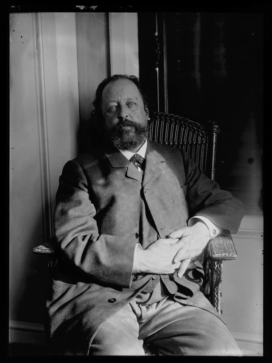 Bild von Paul Heyse (1830-1914) von Ferdinand Schmutzer