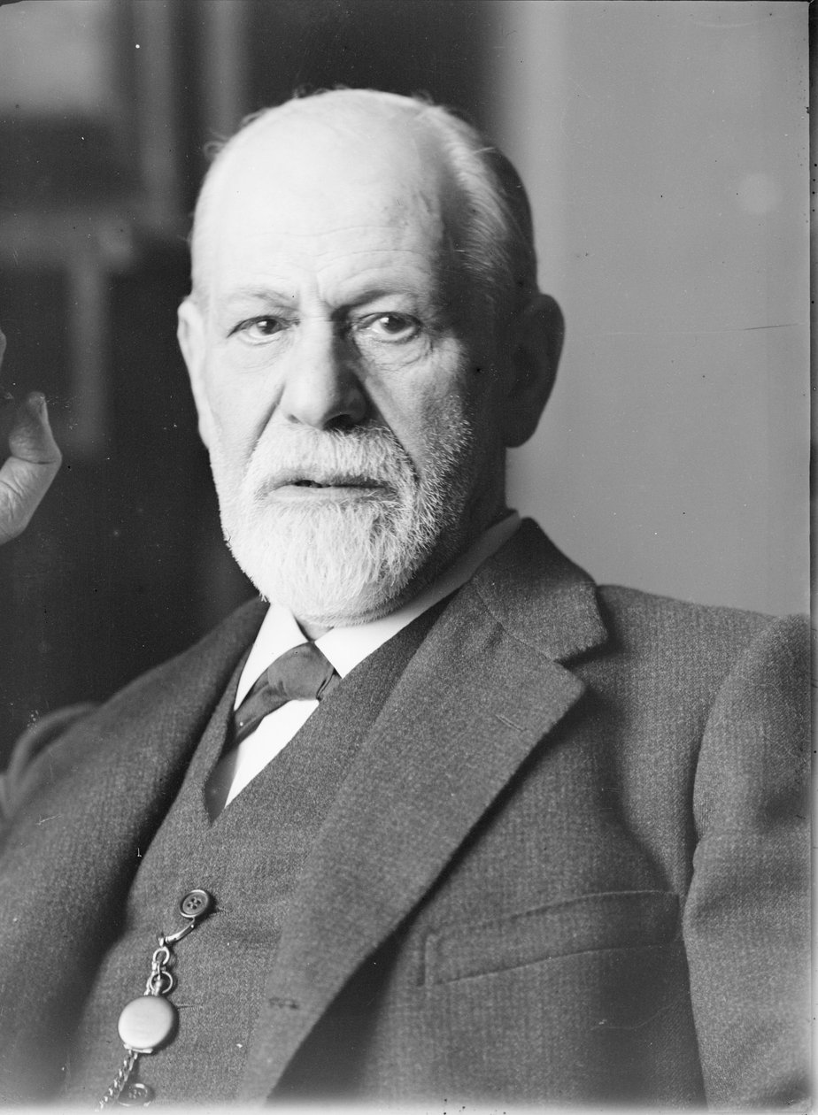 Bild von Sigmund Freud (1856-1939) von Ferdinand Schmutzer
