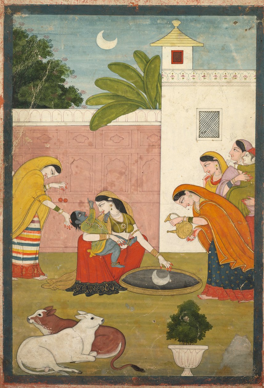 Krishna greift nach dem Mond von Ferdinand Tietz