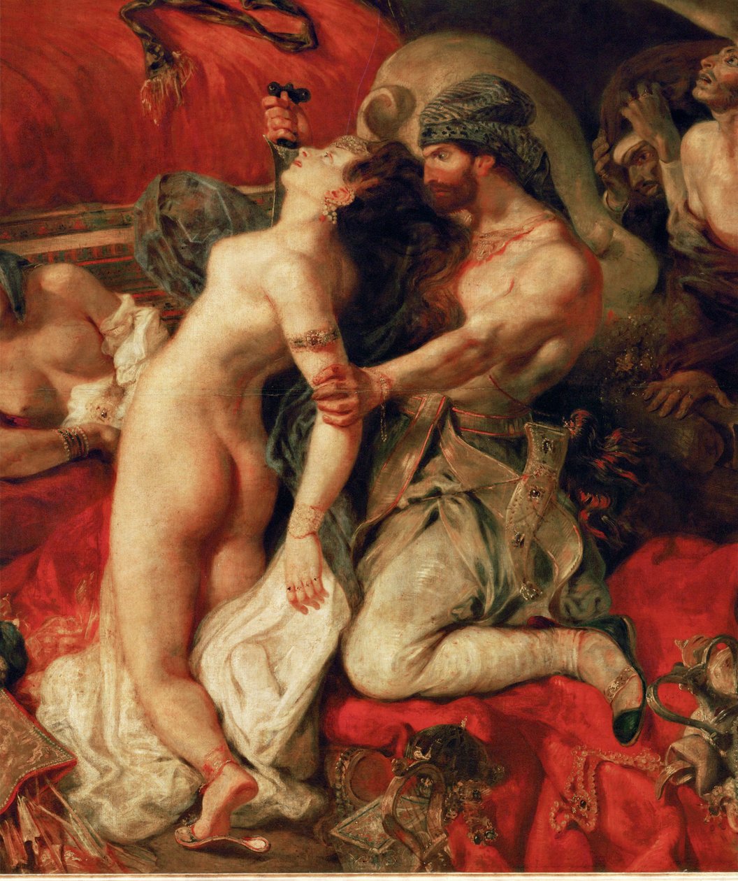 Tod des Sardanapal von Ferdinand Victor Eugene Delacroix
