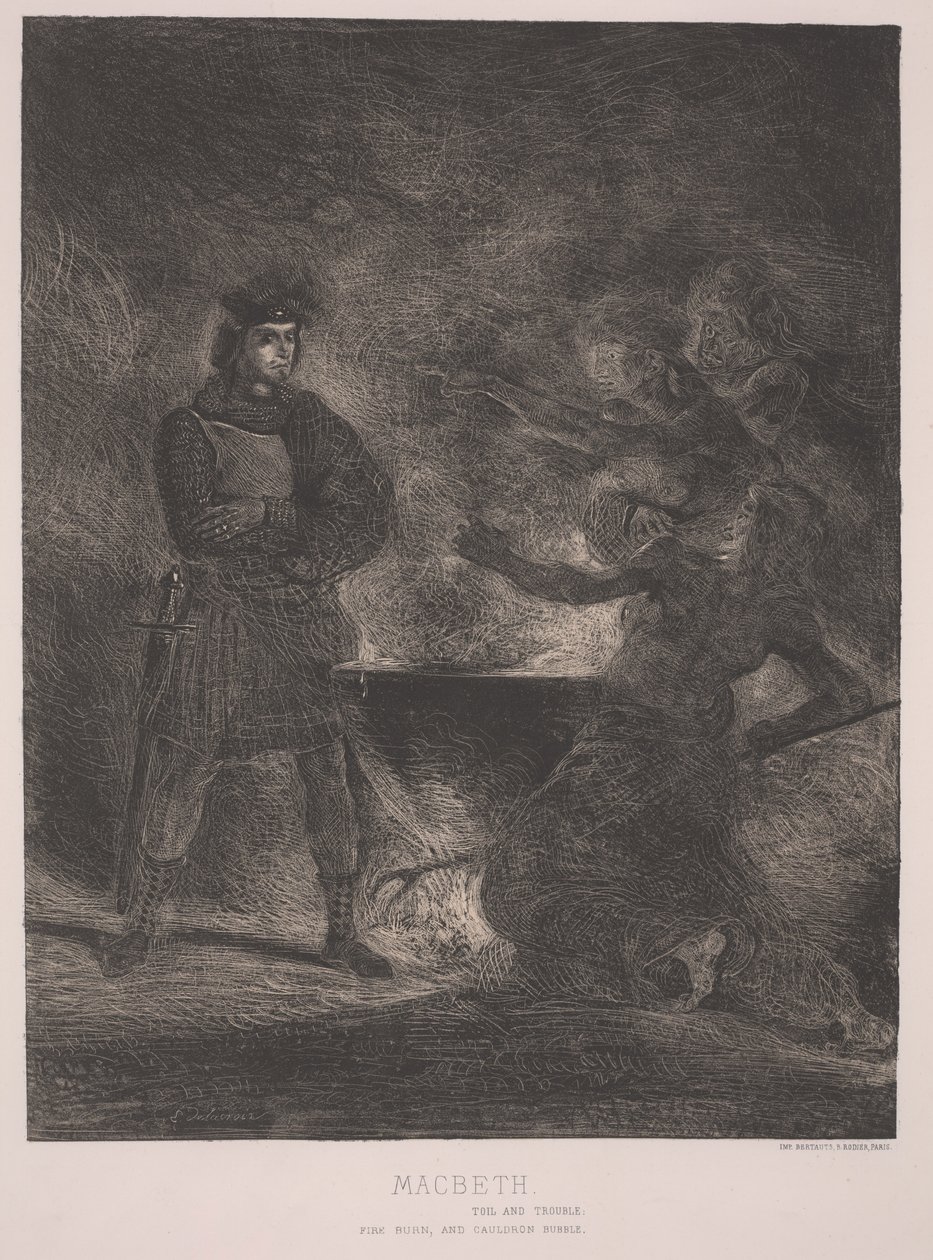 Macbeth von Ferdinand Victor Eugene Delacroix