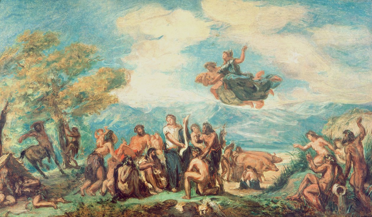 Unbekanntes Bild von Ferdinand Victor Eugene Delacroix